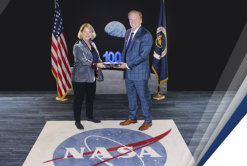 NASA Deputy Administrator Pamela Melroy Receives 2023 Wash100 Award From Jim Garrettson