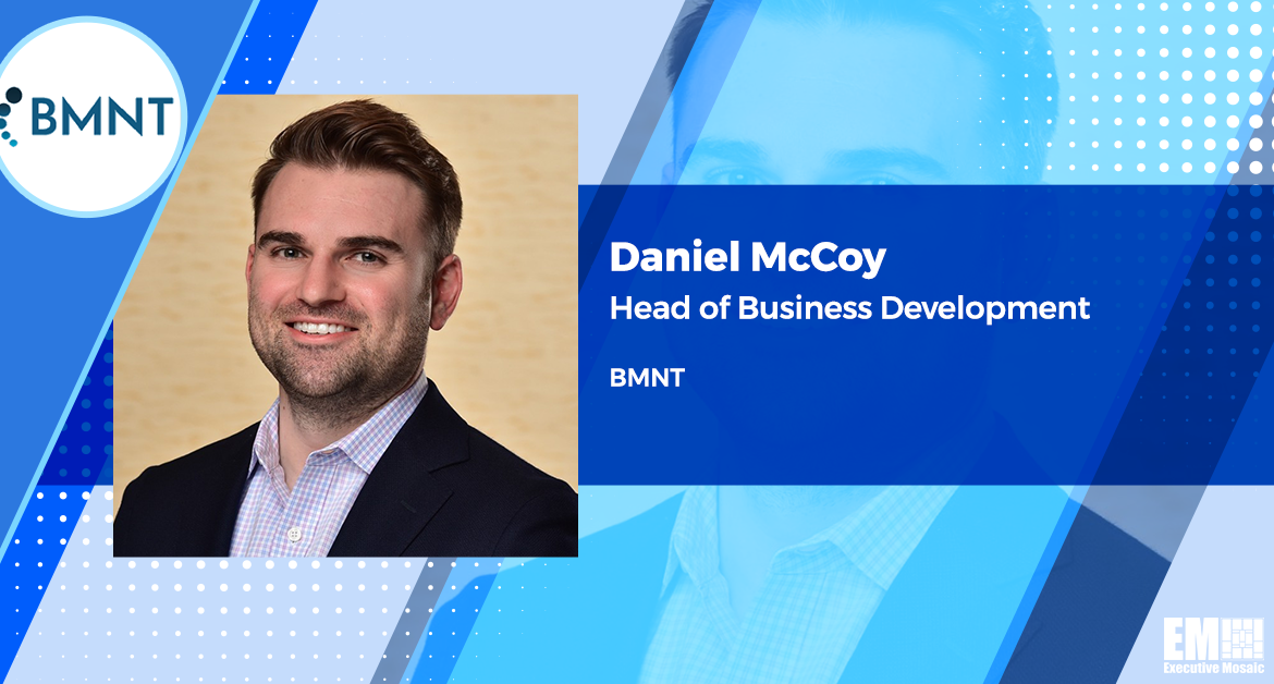 Former TSA Official Daniel McCoy Named BMNT Business Development Head