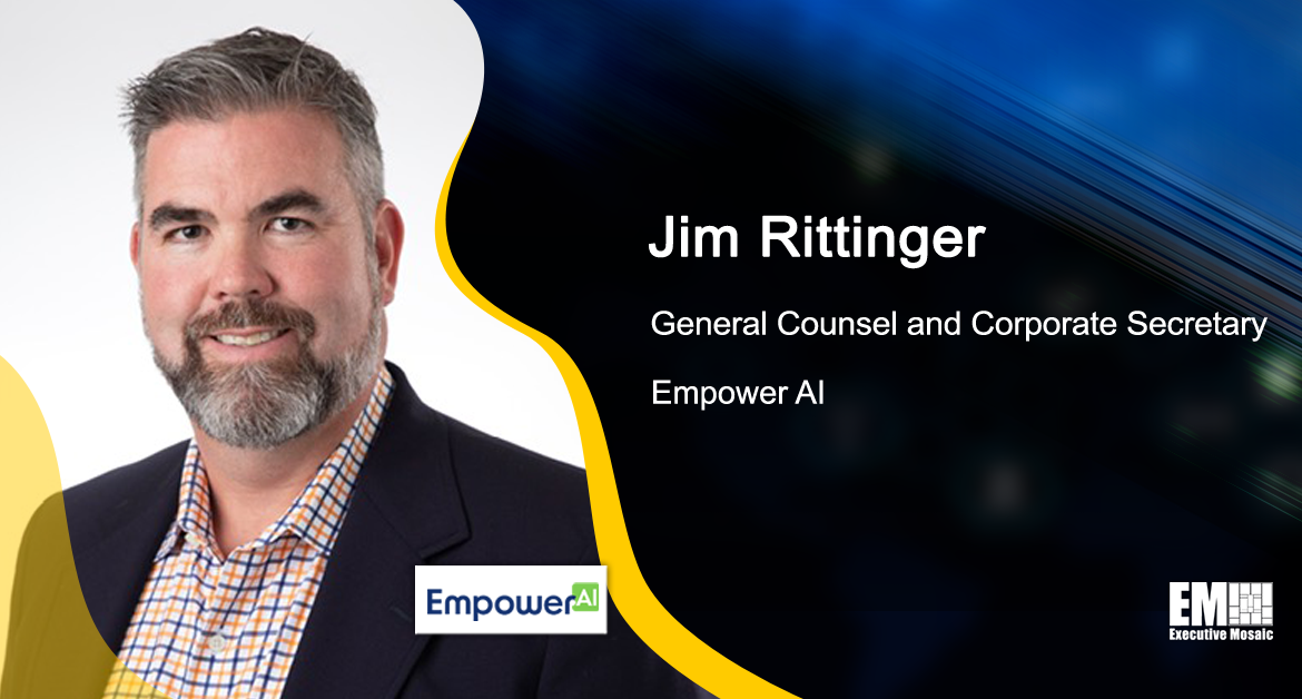Jim Rittinger Named Empower AI General Counsel, Corporate Secretary