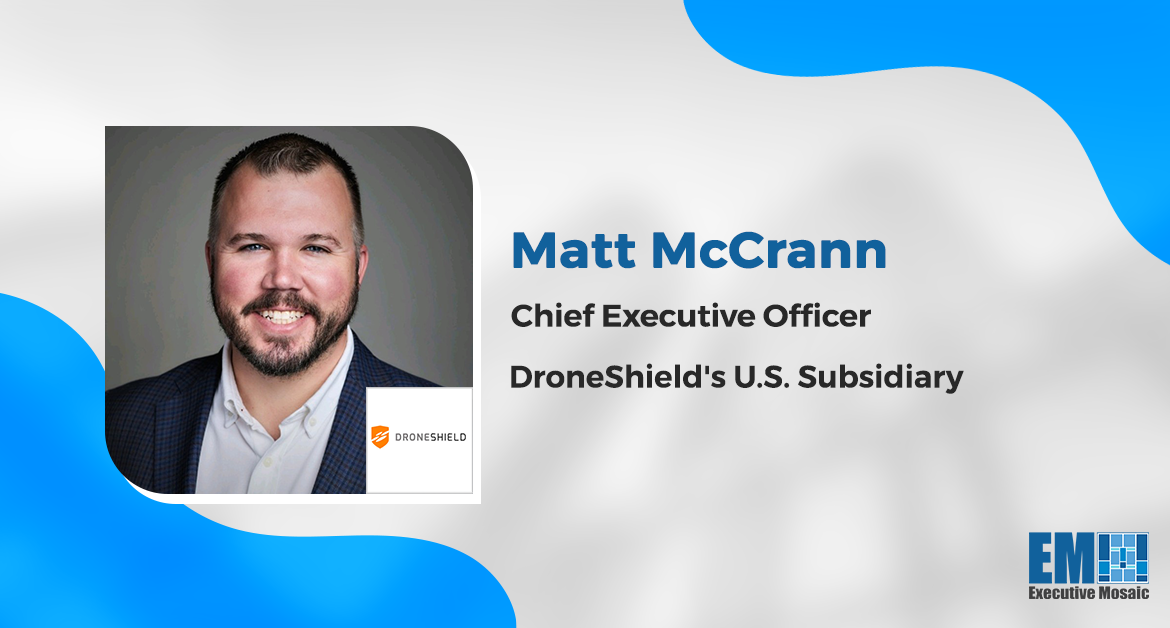 DroneShield Seeks to Meet Counter-UAS Tech Demand With US Expansion; Matt McCrann Quoted