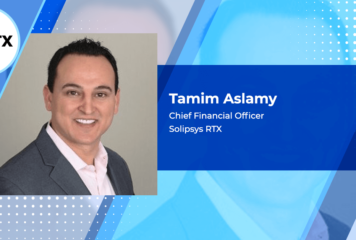 Tamim Aslamy Appointed CFO at RTX Subsidiary Solipsys