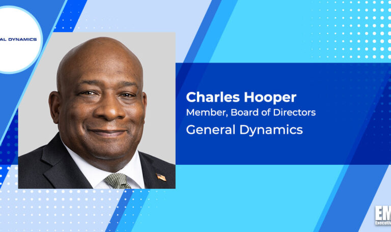 Former DSCA Director Charles Hooper Appointed to General Dynamics Board - Vimarsana News