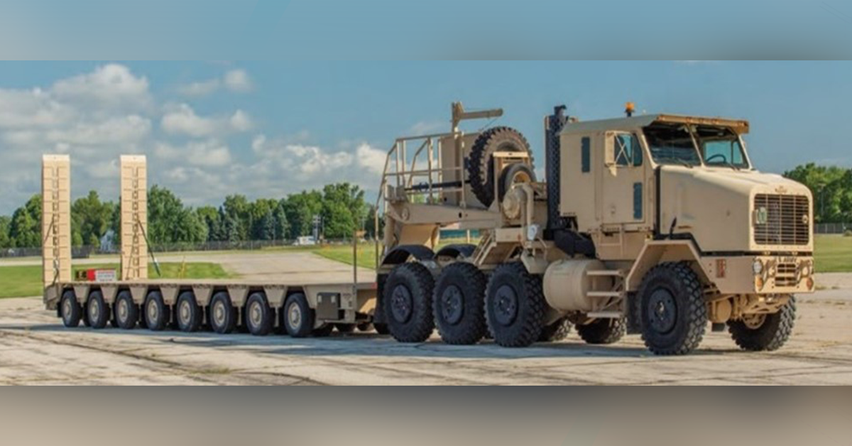 Army Orders Additional Oshkosh Trailers for Heavy Equipment Transport Army Orders Additional Oshkosh Trailers for Heavy Equipment Transport