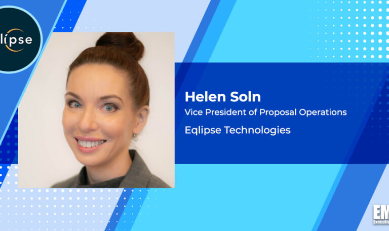 Helen Soln Joins Arlington Capital-Backed Eqlipse Technologies as Proposal Operations VP - Vimarsana News