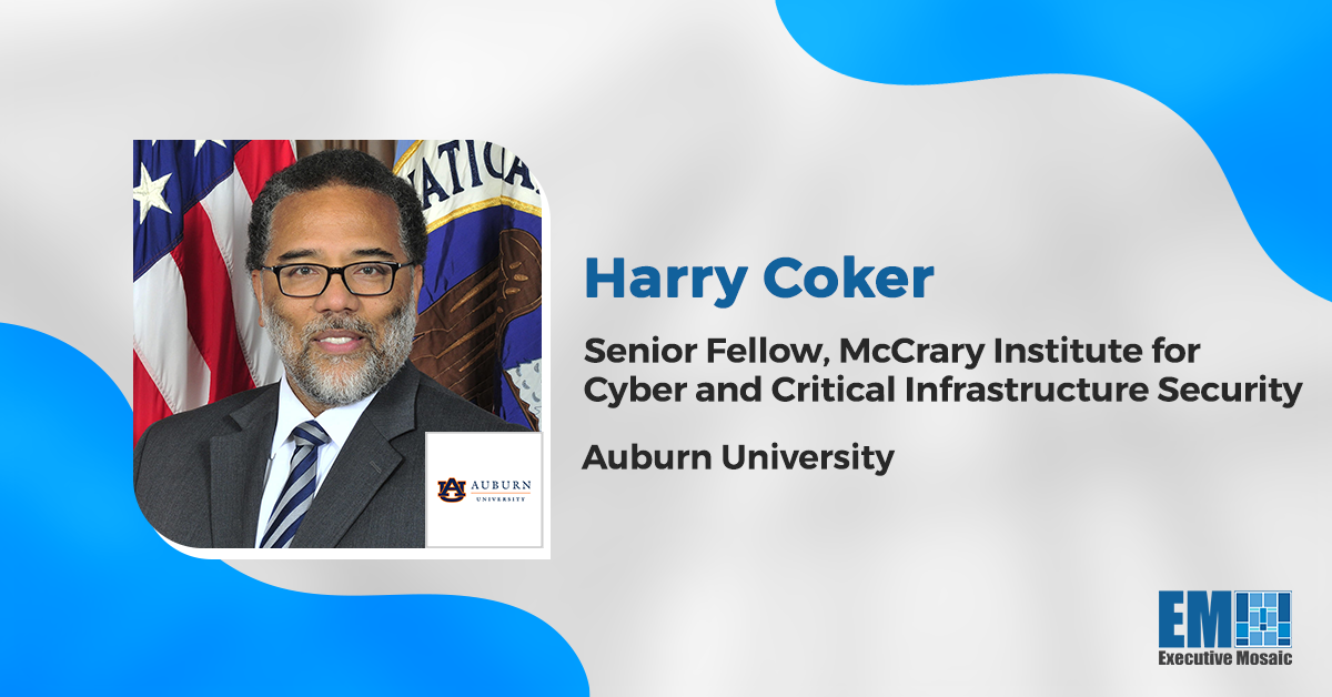 Harry Coker Nominated as National Cyber Director