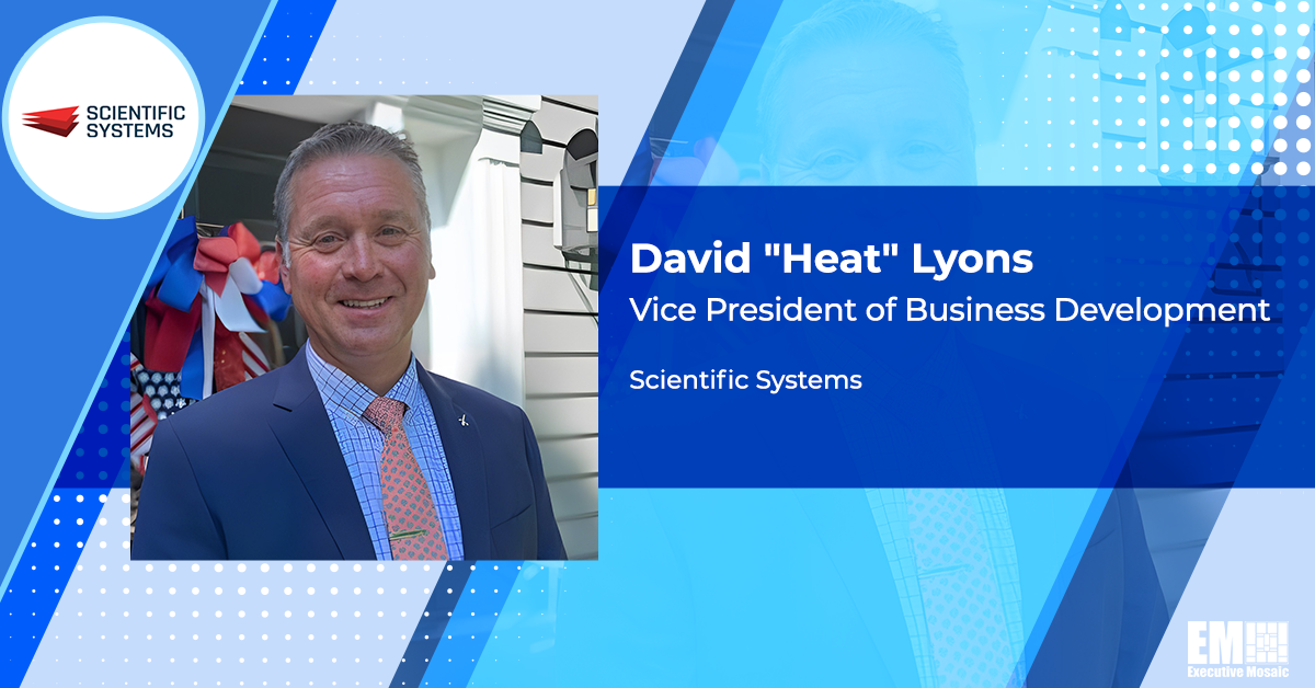 David Lyons Named Scientific Systems Business Development VP