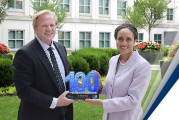 Executive Mosaic’s Jim Garrettson Presents ODNI’s Stacey Dixon With 2023 Wash100 Award