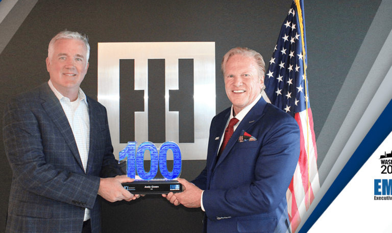 HII’s Andy Green Receives 2023 Wash100 Award From EM’s Jim Garrettson ...