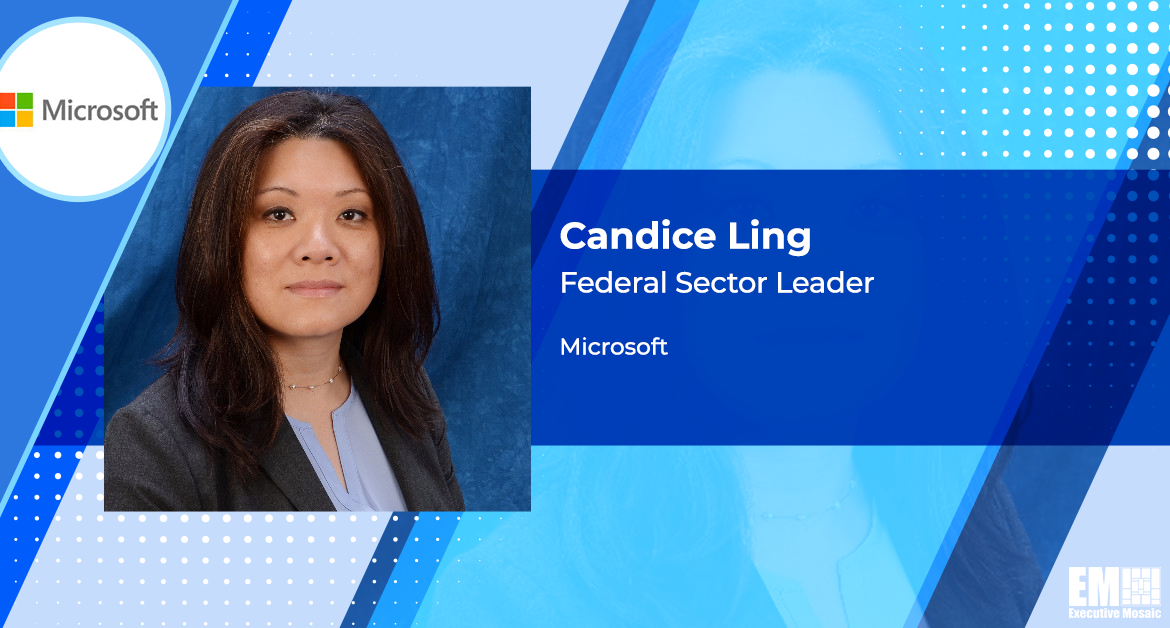 Candice Ling Named Microsoft Federal Sector Leader