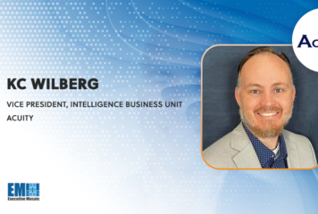 Acuity Forms Intelligence Community-Focused Business, Appoints KC Wilberg as Unit Head