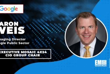 Former DON CIO Aaron Weis to Lead Executive Mosaic 4×24 CIO Group as Chair