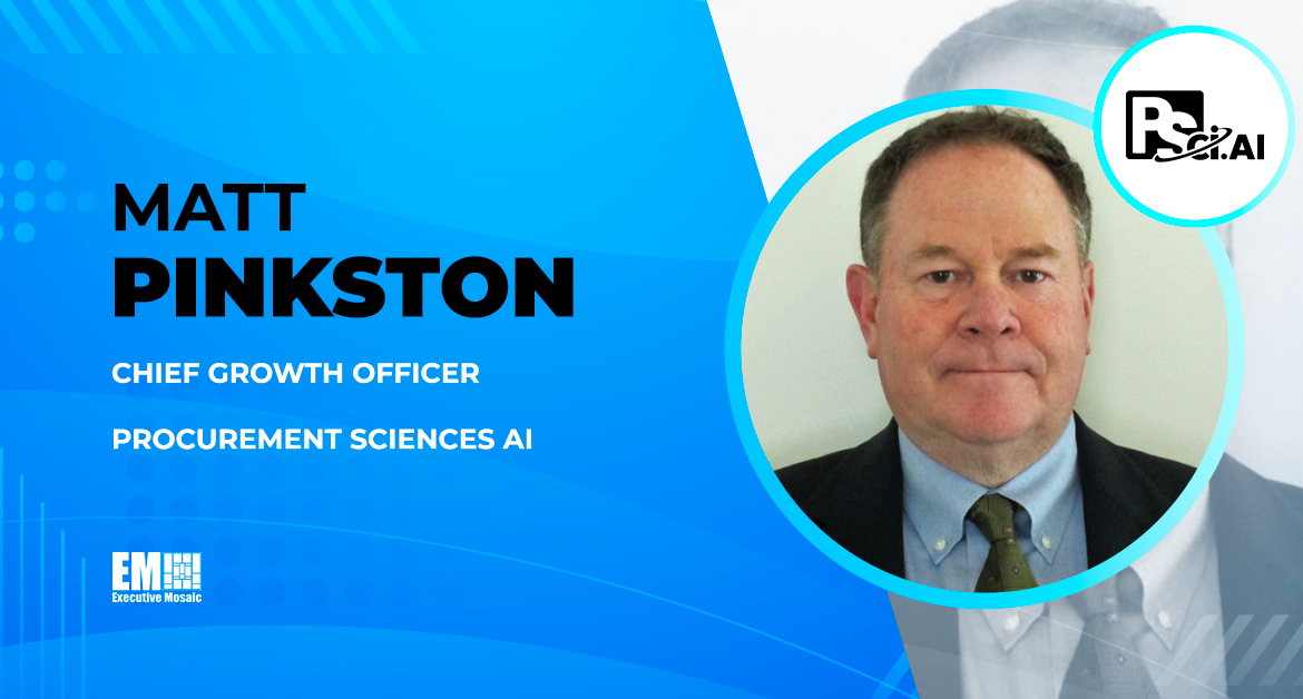 Matt Pinkston Named Chief Growth Officer at Procurement Sciences AI