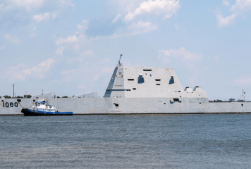 HII Receives $155M Navy Contract Modification for USS Zumwalt Modernization Work