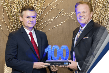 Army Acquisition Asst. Secretary Doug Bush Collects 1st Wash100 Award From Founder Jim Garrettson