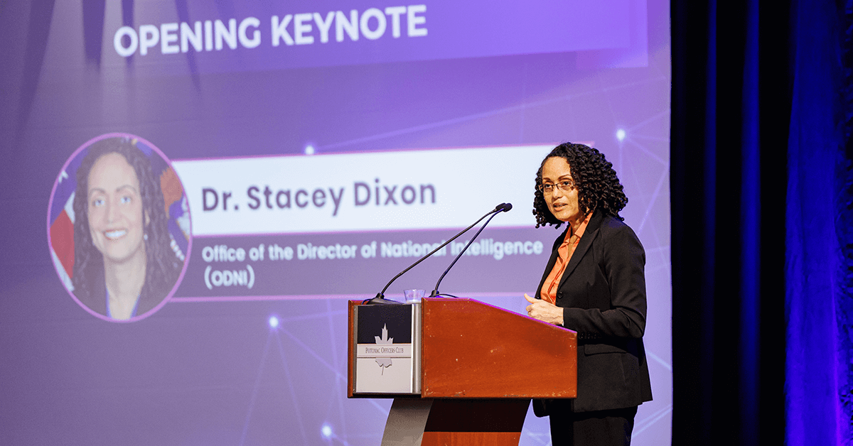 Strategic Competition & Data Take Center Stage in PDDNI Stacey Dixon’s Opening Keynote at 9th Annual Intel Summit
