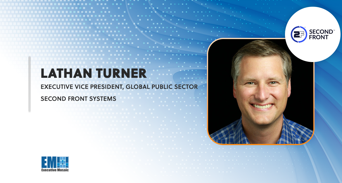Lathan Turner Named Global Public Sector EVP at Second Front Systems