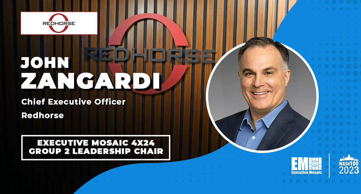 Redhorse’s John Zangardi Returns as Chair of Executive Mosaic’s 4×24 Group 2 Leadership