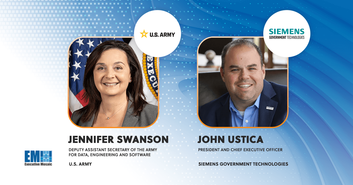 Army Leader Jennifer Swanson & SGT’s John Ustica on Challenges, Opportunities for Public Sector Digital Twins Adoption