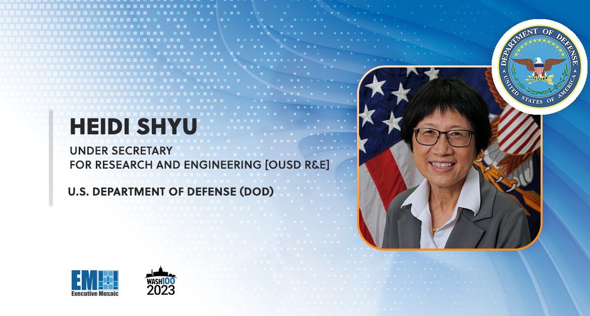 DOD R&E Under Secretary Heidi Shyu Names Hypersonics an Urgent Priority