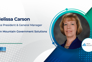Iron Mountain Secures $150M DOJ Records &  Info Management Services BPA; Melissa Carson Quoted