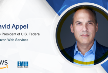 David Appel Named Amazon Web Services’ VP of US Federal