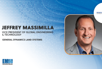 Jeffrey Massimilla Named VP of Global Engineering & Technology at General Dynamics Land Systems