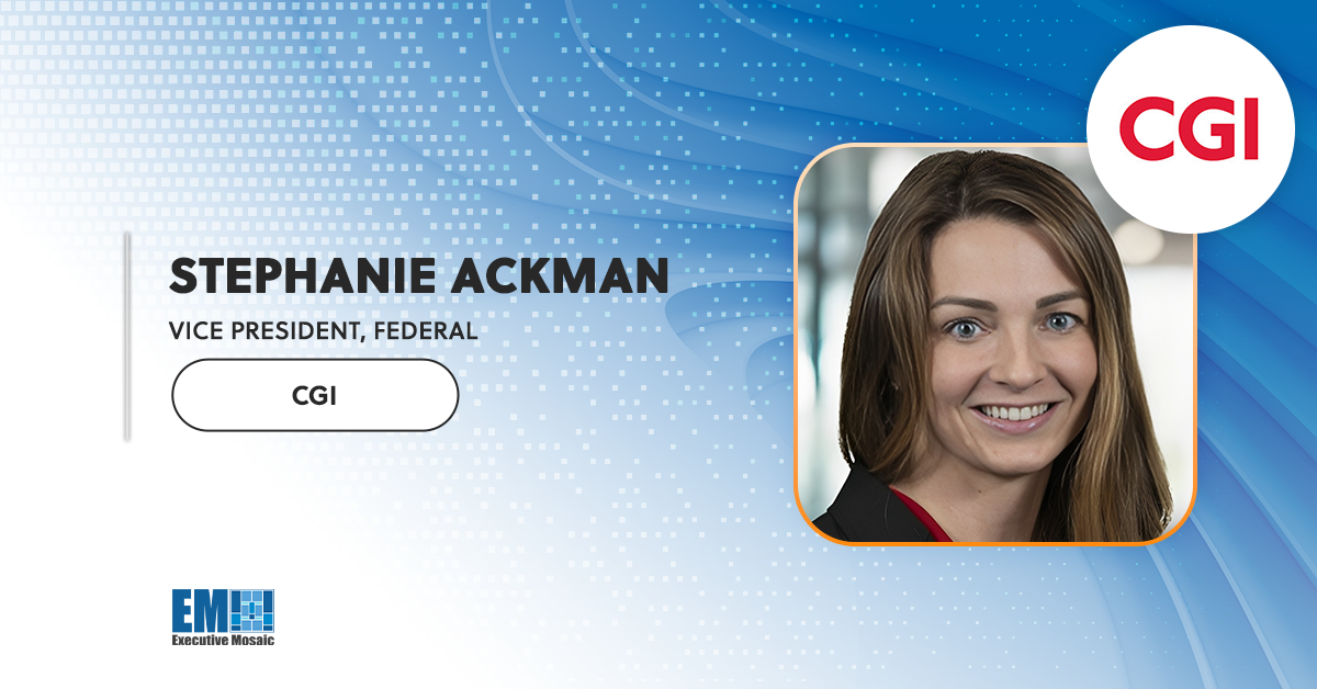 CGI Defense CTO Stephanie Ackman Becomes Company's Federal VP - Vimarsana News