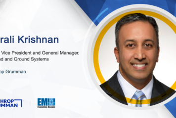 Murali Krishnan Named Payload & Ground Systems Lead at Northrop
