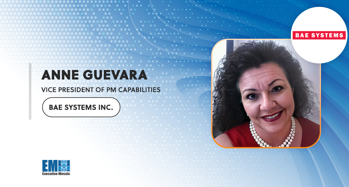 Anne Guevara Assumes VP of PM Capabilities Position at BAE Systems