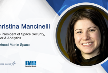 Lockheed Selects Christina Mancinelli for VP Role at National Security Space Unit