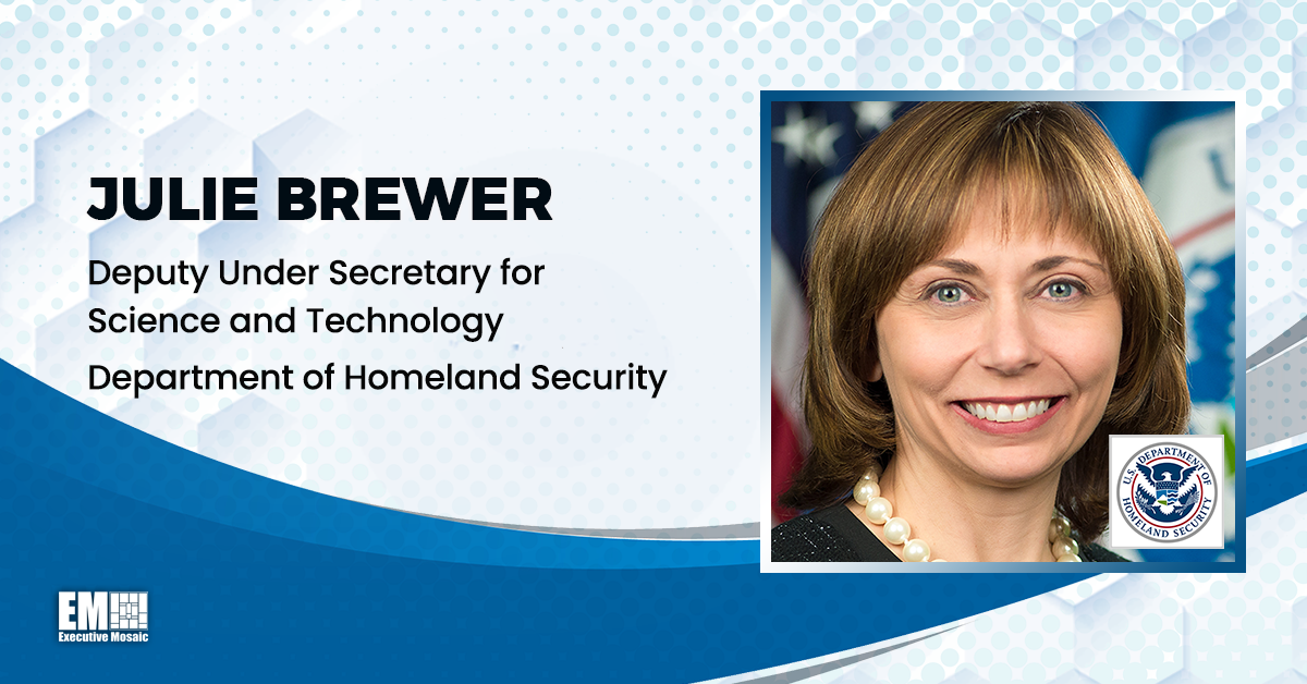 Julie Brewer Assumes Deputy Under Secretary for S&T Post at DHS Julie Brewer Assumes Deputy Under Secretary for S&T Post at DHS