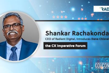 Shankar Rachakonda, CEO of Radiant Digital, Introduces Dana Chisnell at the CX Imperative Forum