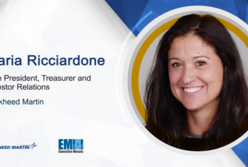 Lockheed Appoints Maria Ricciardone as Treasurer, Evan Scott as MFC Business CFO
