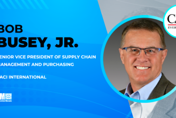 Bob Busey Named CACI’s SVP of Supply Chain Management & Purchasing