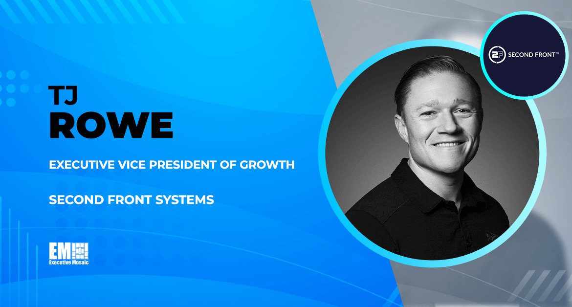 TJ Rowe Moves Up to Growth EVP of Second Front Systems