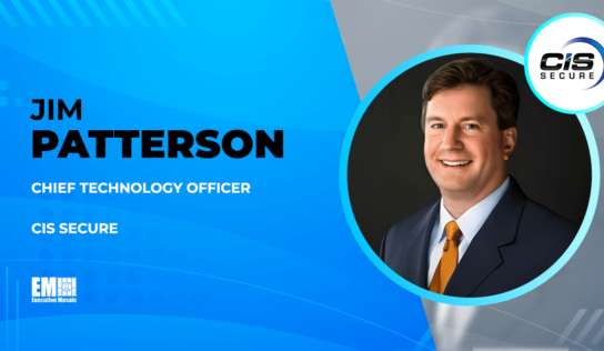 Jim Patterson Promoted to CTO Position at CIS Secure