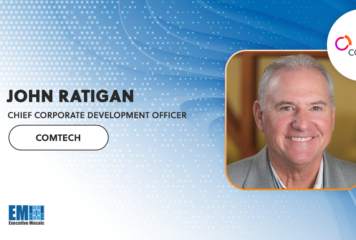 John Ratigan Appointed Chief Corporate Development Officer at Comtech