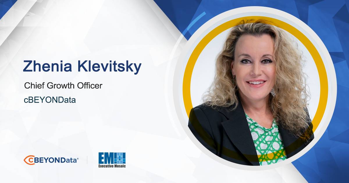 Zhenia Klevitsky Appointed Chief Growth Officer at cBEYONData; Dyson Richards Quoted - Vimarsana News