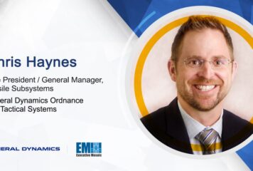 Northrop Veteran Chris Haynes Appointed VP/GM of Missile Subsystems at General Dynamics OTS