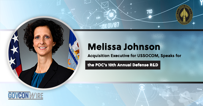Melissa Johnson, Acquisition Executive for USSOCOM, Speaks for the POC's 10th Annual Defense R&D