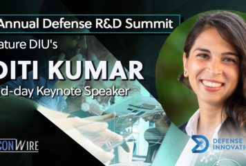 10th Annual Defense R&D Summit to Feature DIU’s Aditi Kumar as a Mid-day Keynote Speaker