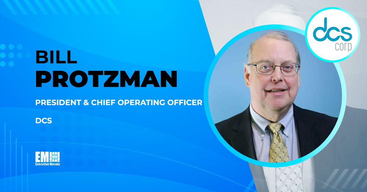 Bill Protzman Elevated to President, COO Role at DCS; Jim Benbow Quoted - Vimarsana News