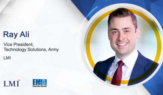 Ray Ali Promoted to Tech Solutions VP for Army at LMI
