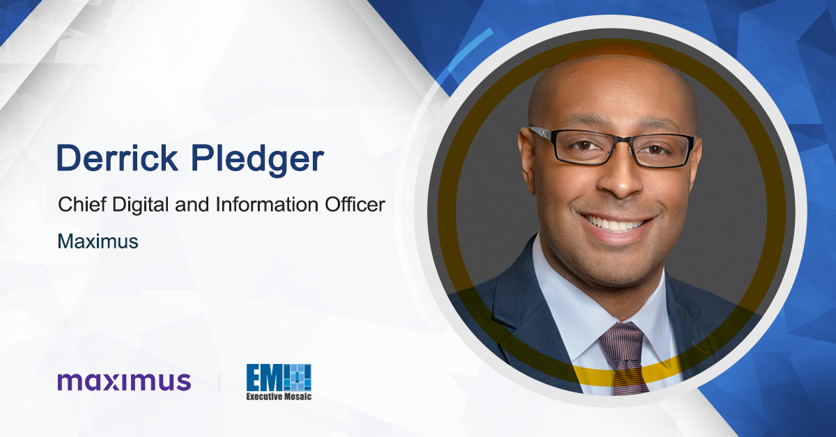 Derrick Pledger Named Chief Digital & Information Officer at Maximus - Vimarsana News