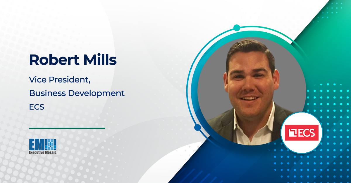 Robert Mills Joins ECS as Business Development VP