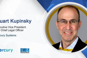 Stuart Kupinsky Appointed EVP, Chief Legal Officer at Mercury Systems