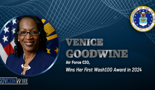 Venice Goodwine, Air Force CIO, Wins Her First Wash100 Award