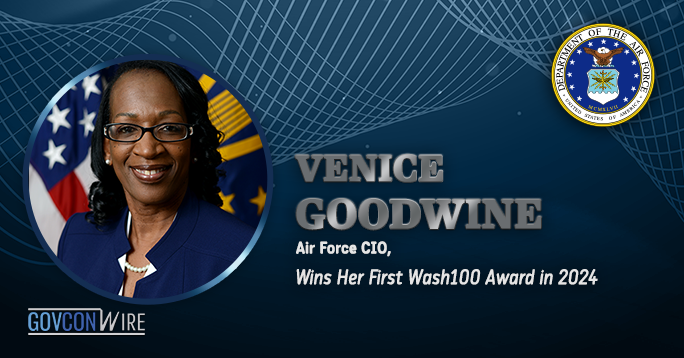 Venice Goodwine, Air Force CIO, Wins Her First Wash100 Award - Vimarsana News