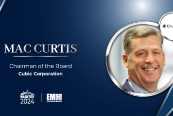 Cubic Chairman Mac Curtis Lands 8th Wash100 for Driving Digital Intelligence Tech, Analytics Adoption