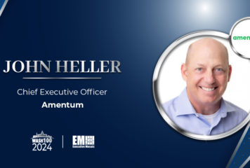 Amentum CEO John Heller Earns 8th Wash100 Award for Spearheading Company’s Strategic Transformation